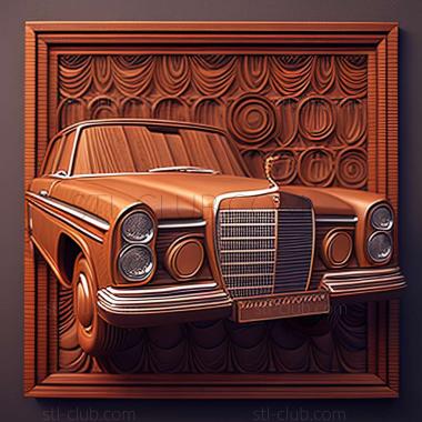 3D мадэль Mercedes Benz W114W115 (STL)